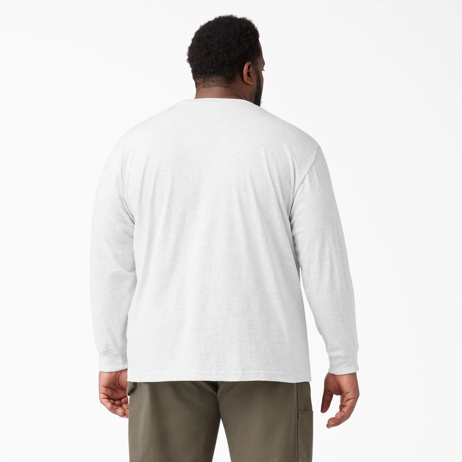 Dickies Men's Heavyweight Long Sleeve Crew Neck T-Shirt