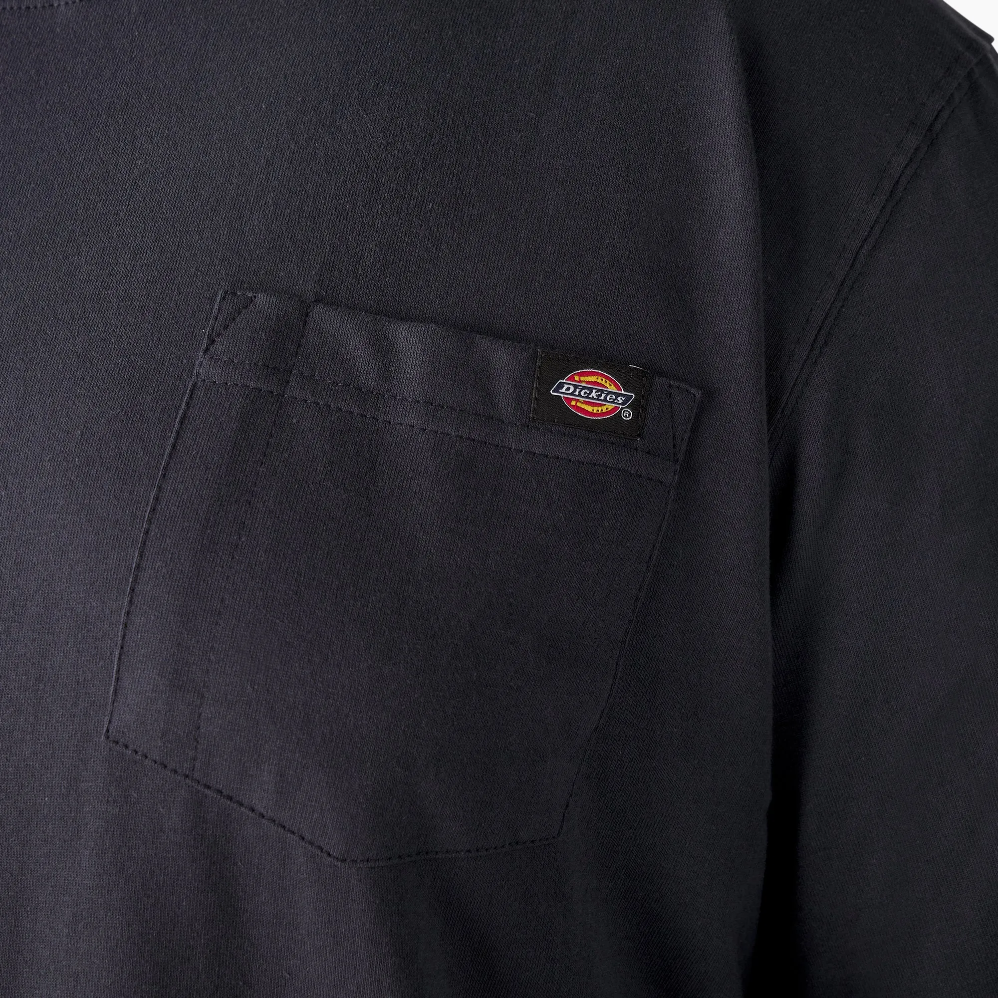 Dickies Men's Heavyweight Long Sleeve Crew Neck T-Shirt
