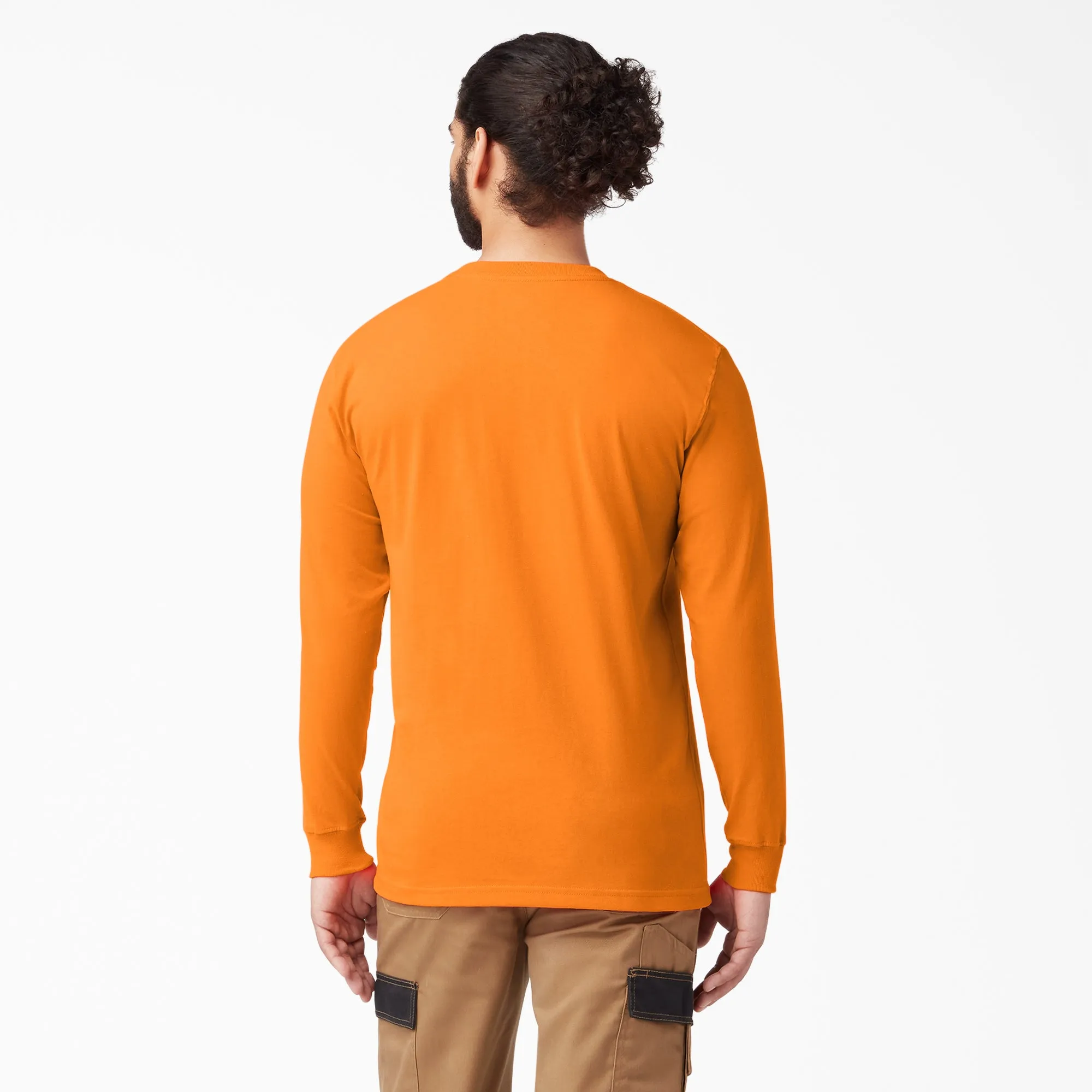 Dickies Men's Heavyweight Long Sleeve Crew Neck T-Shirt
