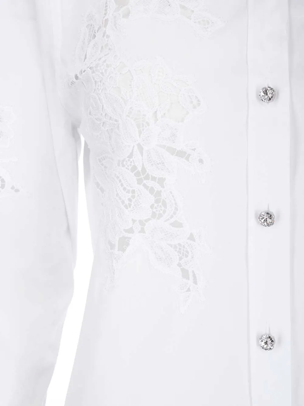 Dolce & Gabbana Lace Detailed Shirt