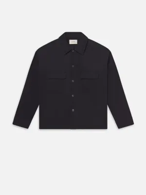 Double Pocket Over Shirt -- Dark Navy