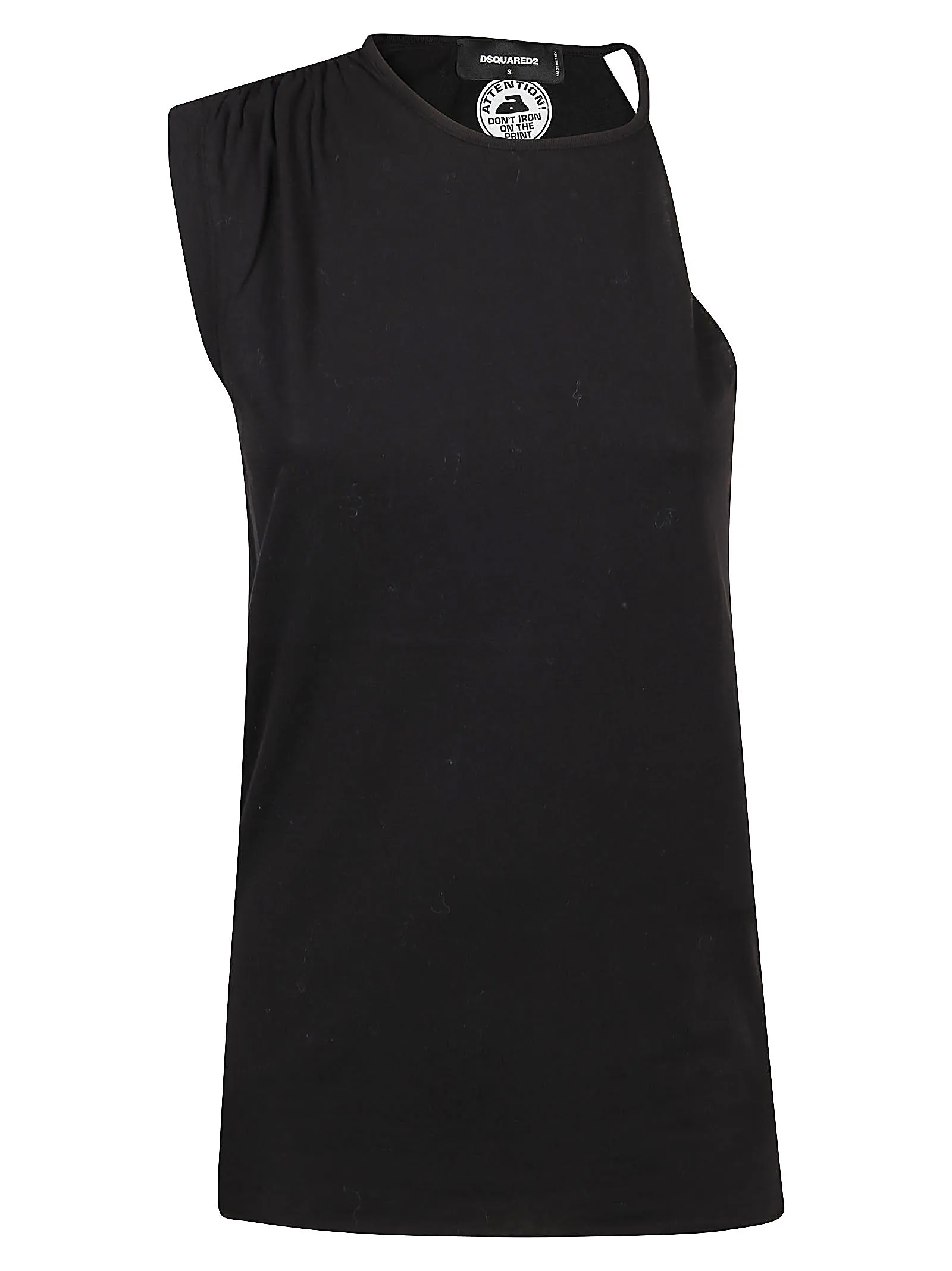 Dsquared2 Logo Detailed One-Shoulder Top