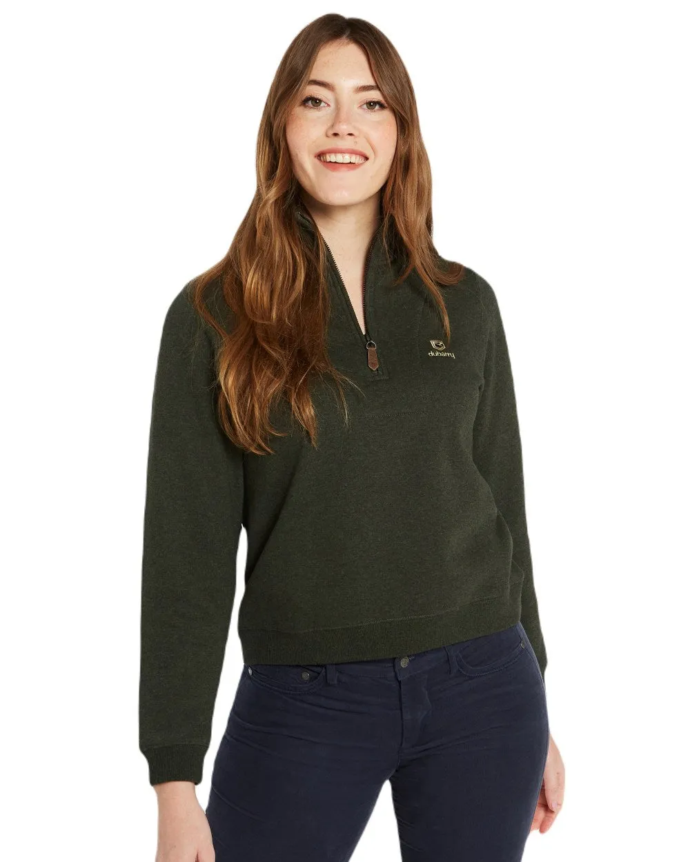 Dubarry Womens Castlemartyr Quarter Zip Sweatshirt