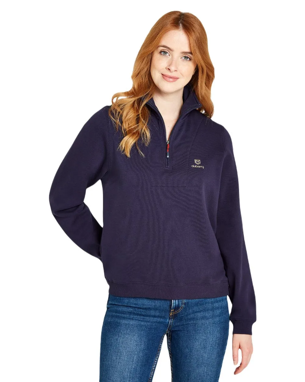 Dubarry Womens Castlemartyr Quarter Zip Sweatshirt