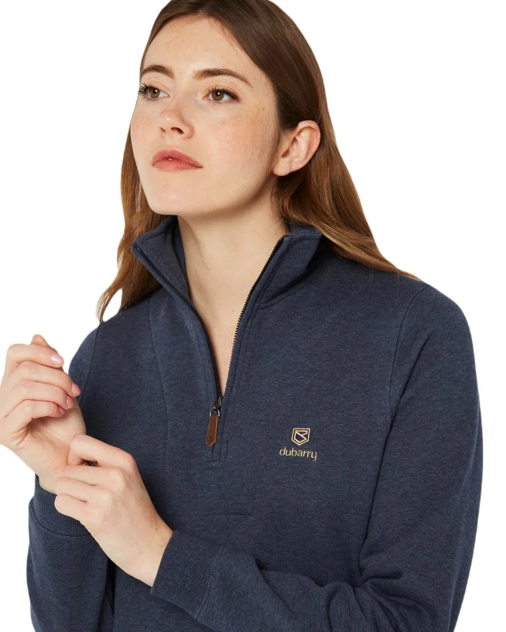 Dubarry Womens Castlemartyr Quarter Zip Sweatshirt