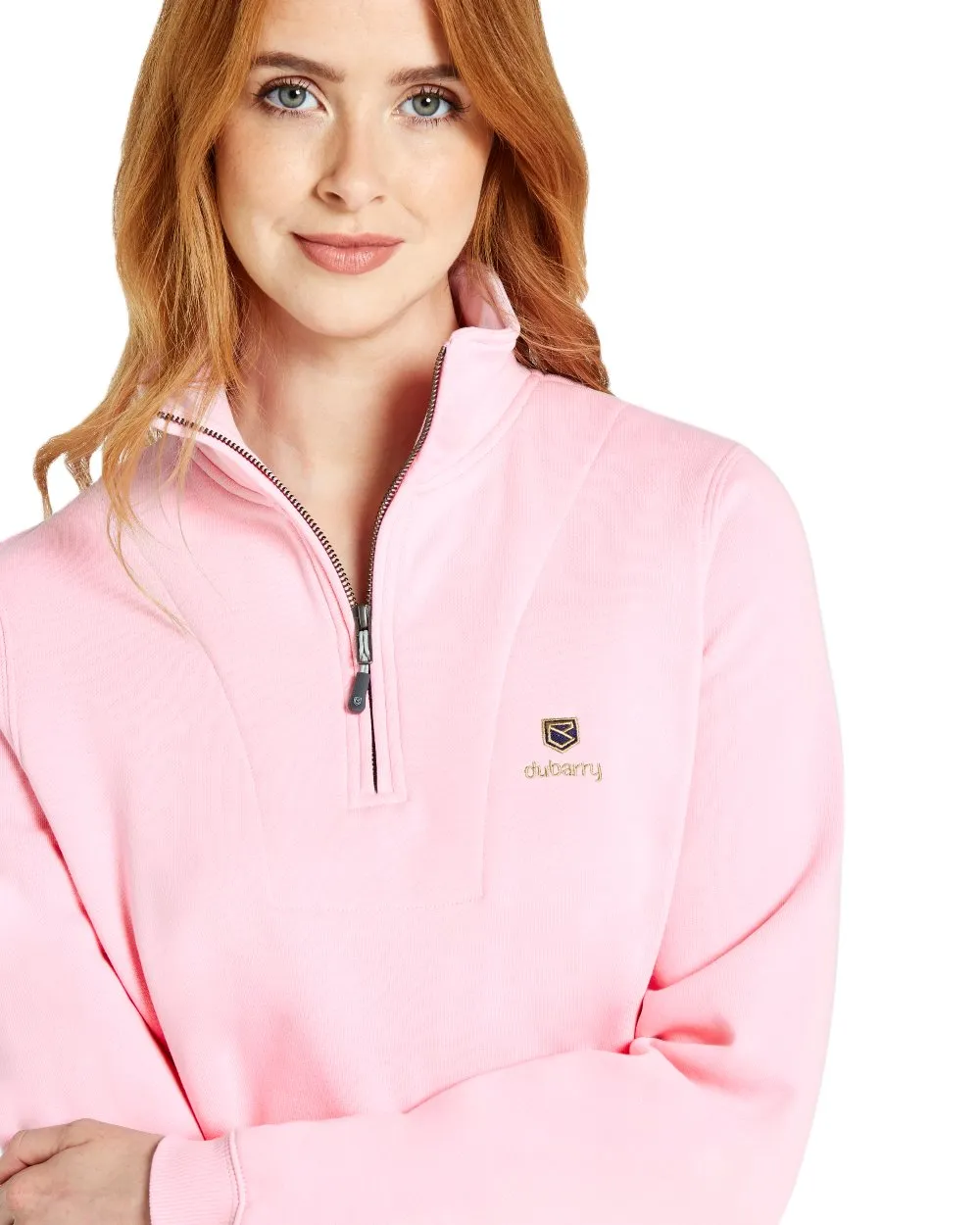 Dubarry Womens Castlemartyr Quarter Zip Sweatshirt