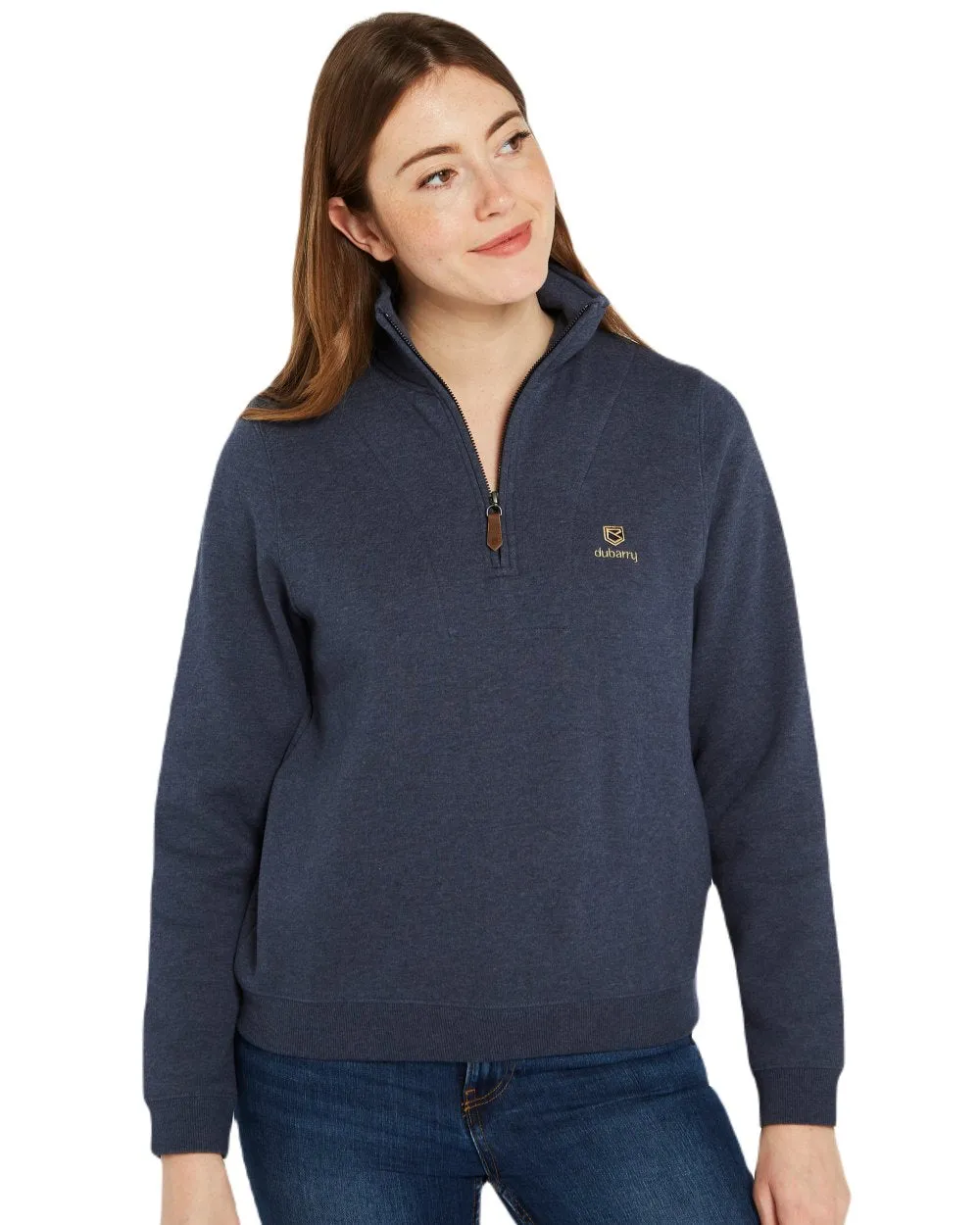 Dubarry Womens Castlemartyr Quarter Zip Sweatshirt