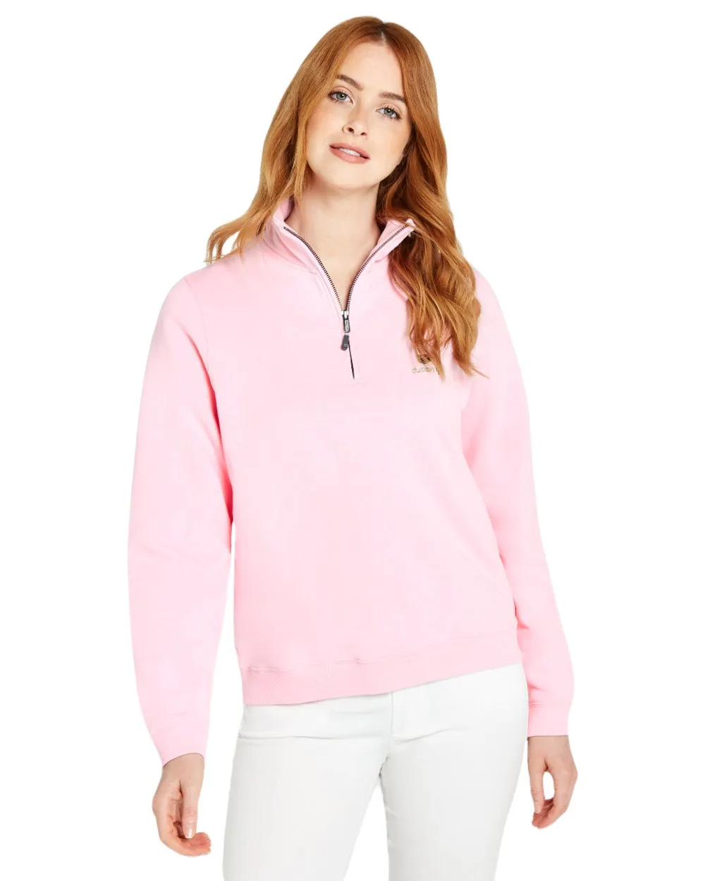 Dubarry Womens Castlemartyr Quarter Zip Sweatshirt