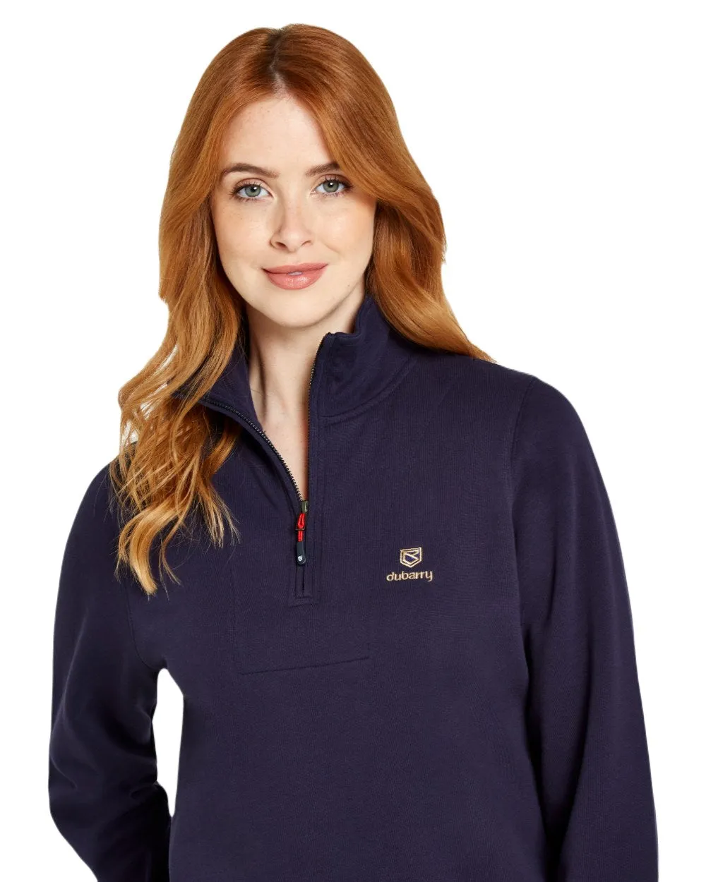 Dubarry Womens Castlemartyr Quarter Zip Sweatshirt