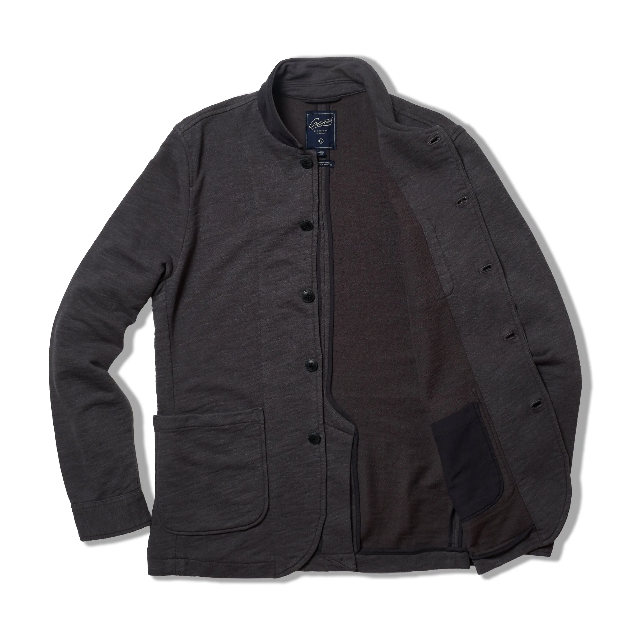 Dunlop Stand Up Collar Terry Blazer - Castlerock