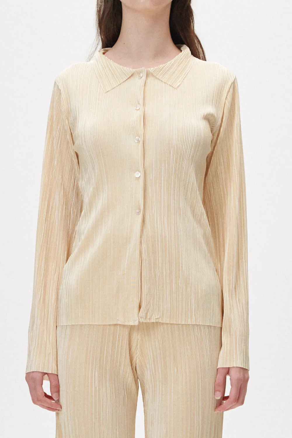 Elena Plisse Shirt