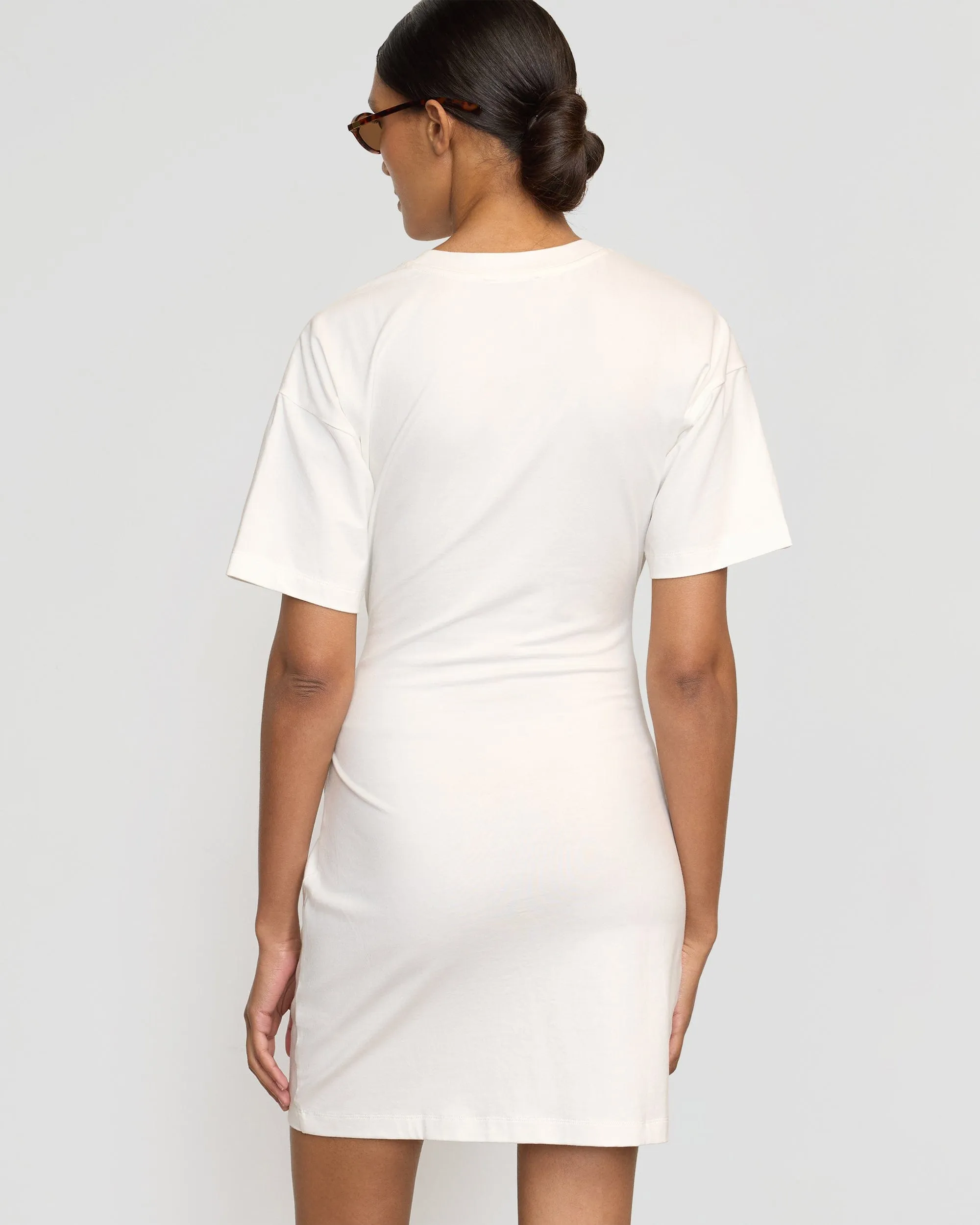 Fallon Organic Cotton T-Shirt Wrap Dress