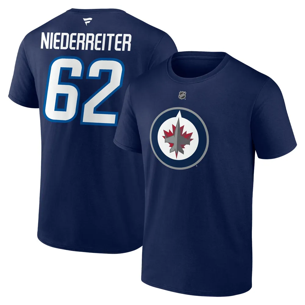 FANATICS NAME/# TEE - 62 NIEDERREITER