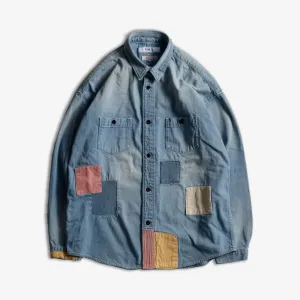 FDMTL | DENIM SHIRT 3YR WASH 23AW  { INDIGO