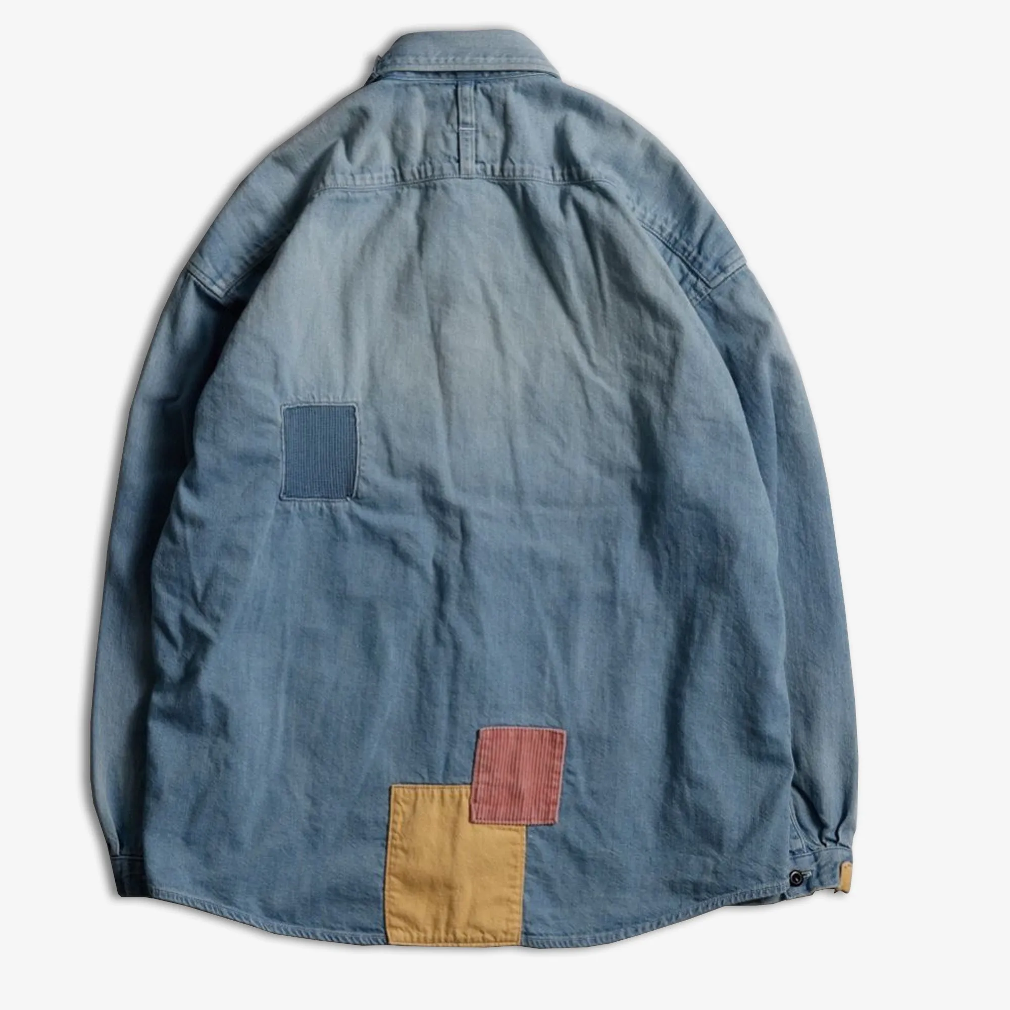 FDMTL | DENIM SHIRT 3YR WASH 23AW  { INDIGO