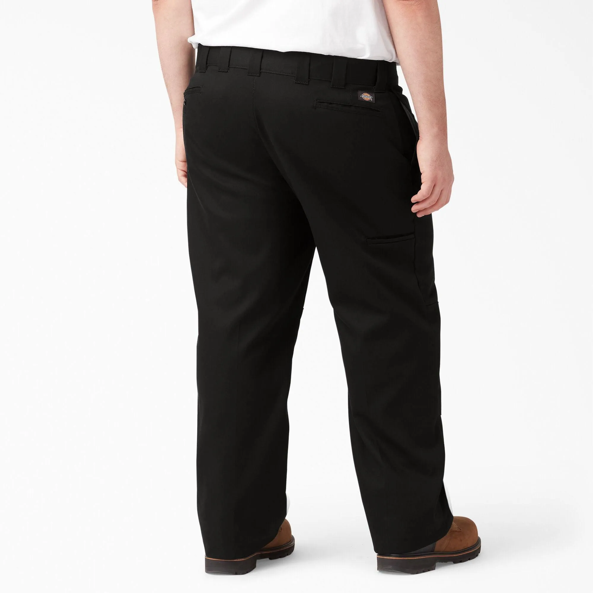 FLEX Loose Fit Double Knee Work Pants - Black