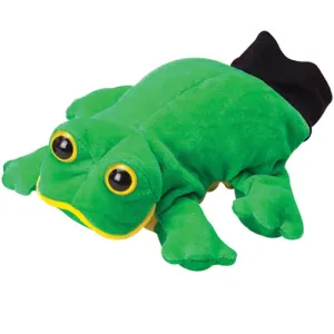 Frog Garden Friends Glove Puppet | Soft Velour Hand Puppet
