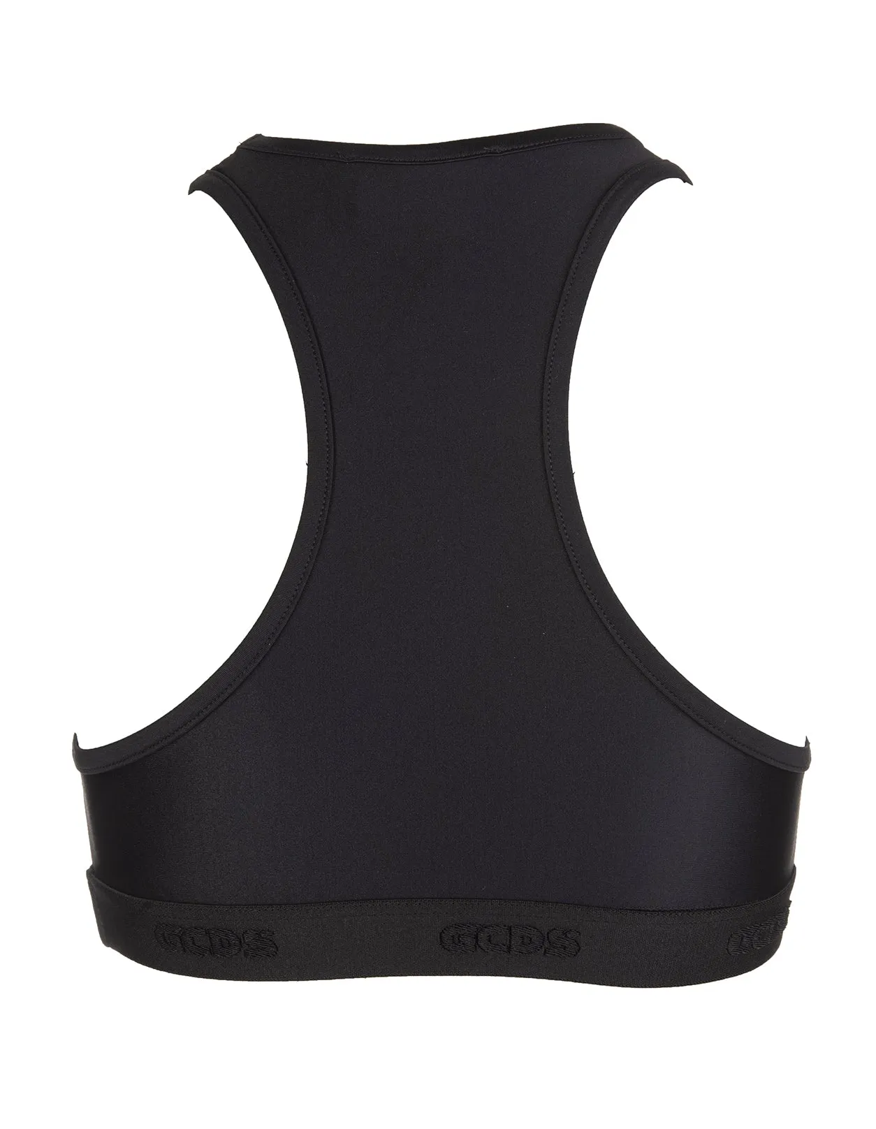 GCDS Logo Printed Sporty Top