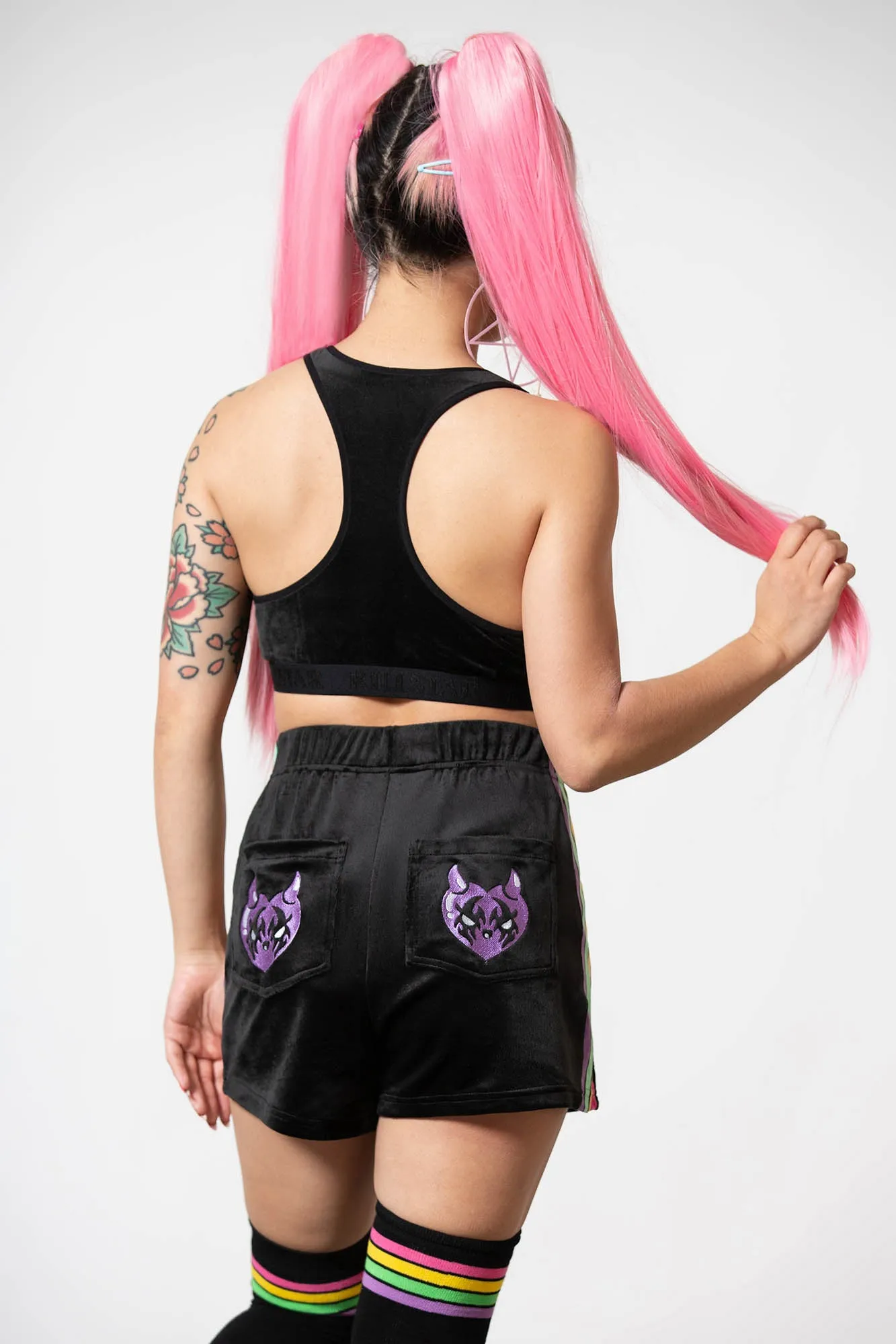 Groovy Velour Bralet
