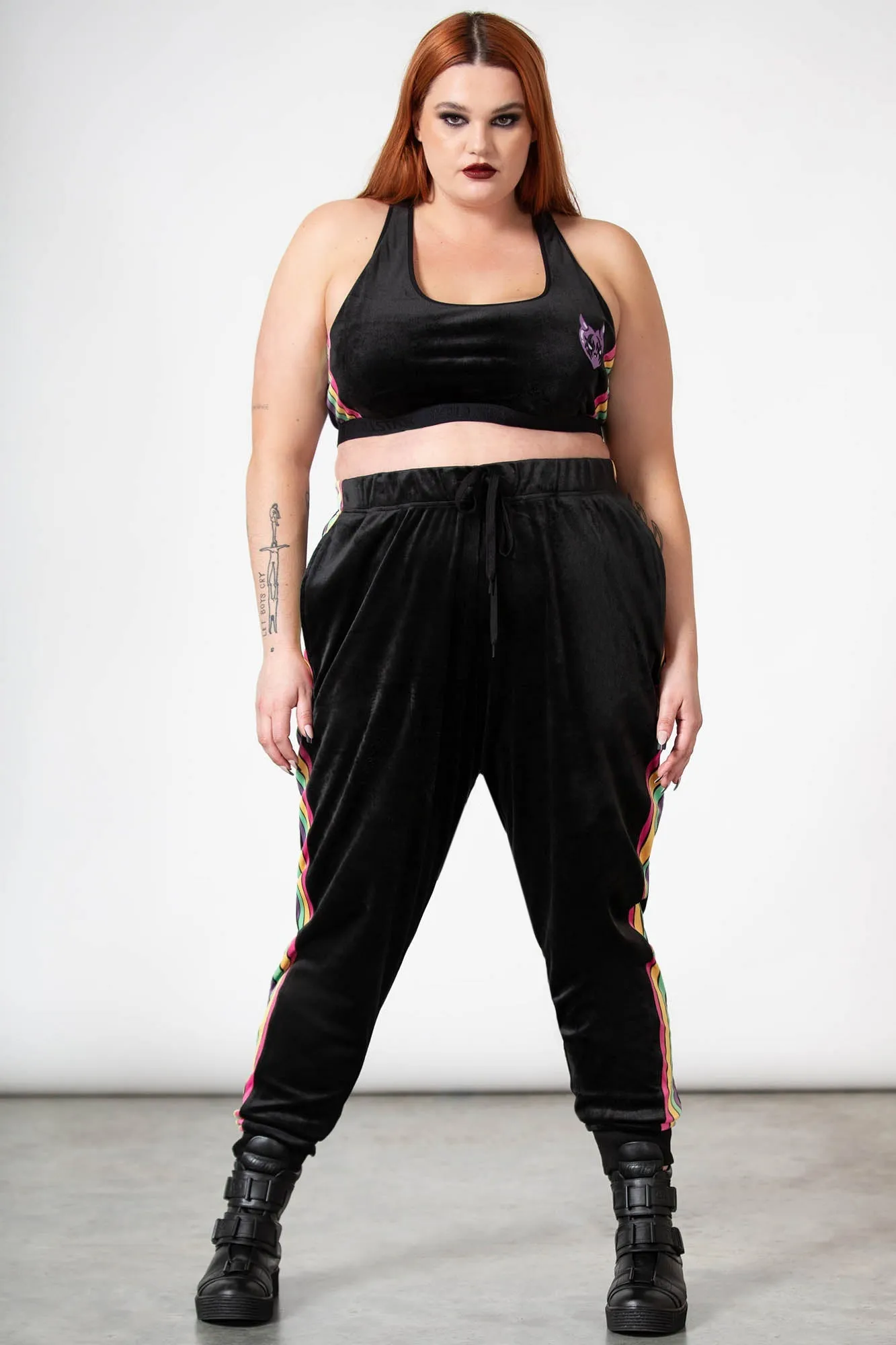 Groovy Velour Bralet