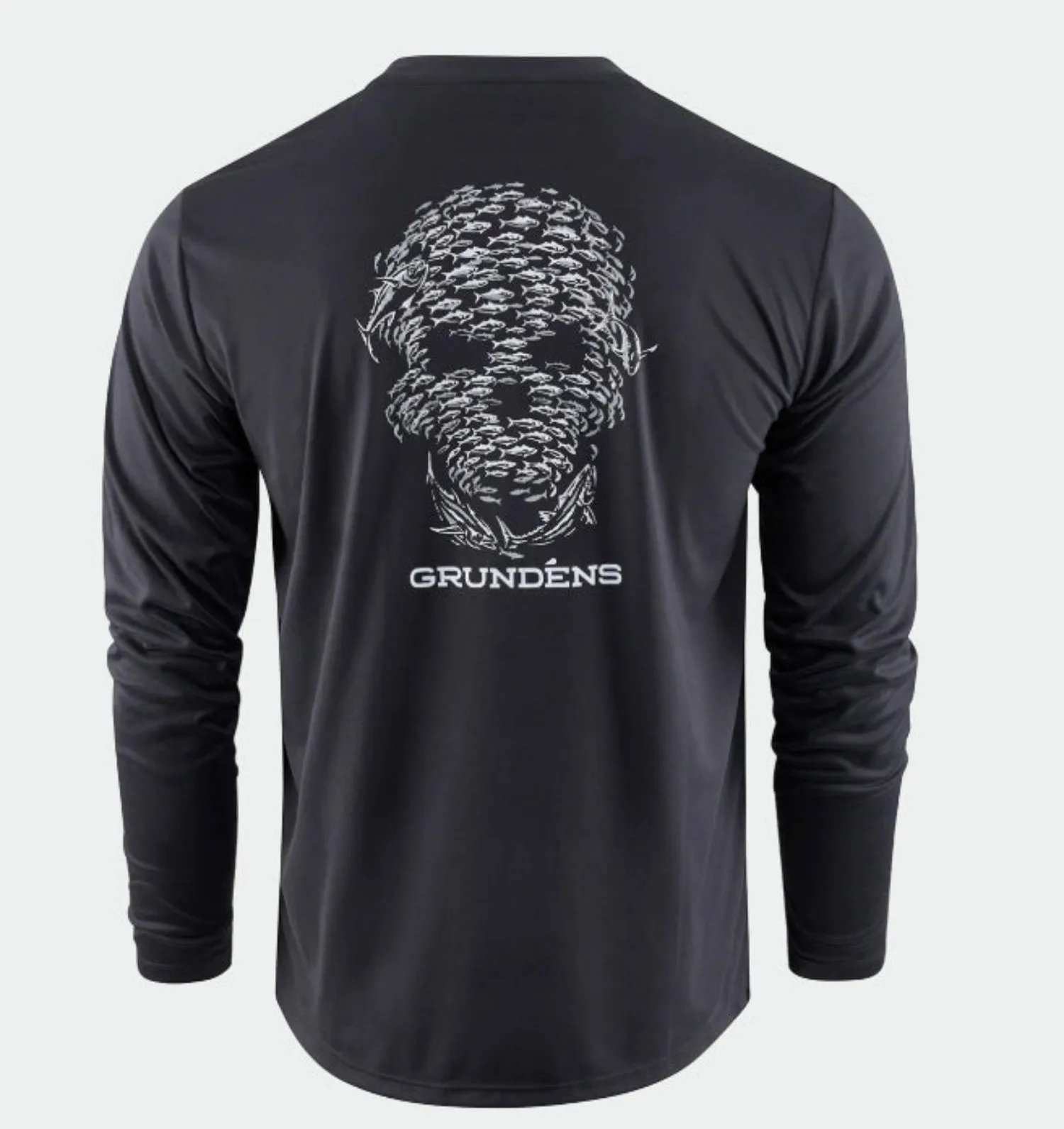Grundens Men's Bait Ball Graphic Long Sleeve Tech T-Shirt