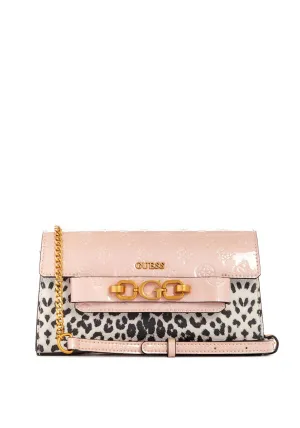 Guess Zira Mini Crossbody Bag, Leopard Multi