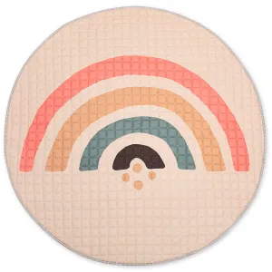 Hakuna Matte Quilted Playmat - Boho Rainbow Extravaganza