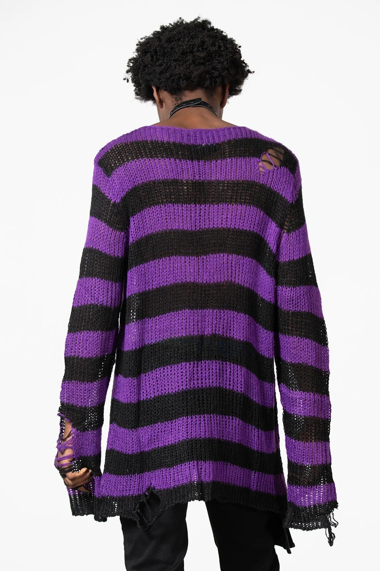 Hazed Out Knit Sweater - Resurrect