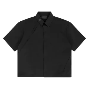 Heliot Emil Marl Shirt Black