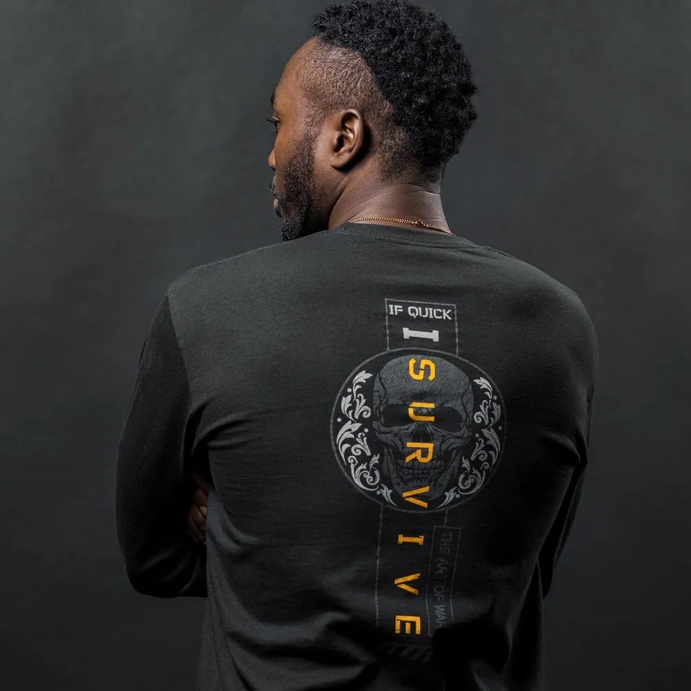 I Survive Long Sleeve - Black