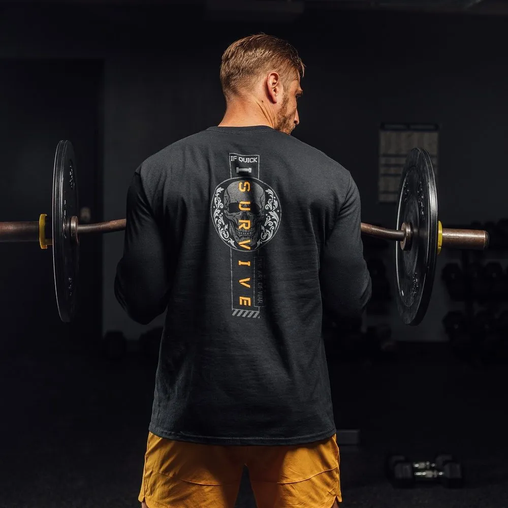 I Survive Long Sleeve - Black