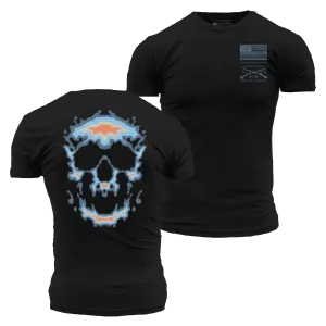 Infrared Skull T-Shirt - Black