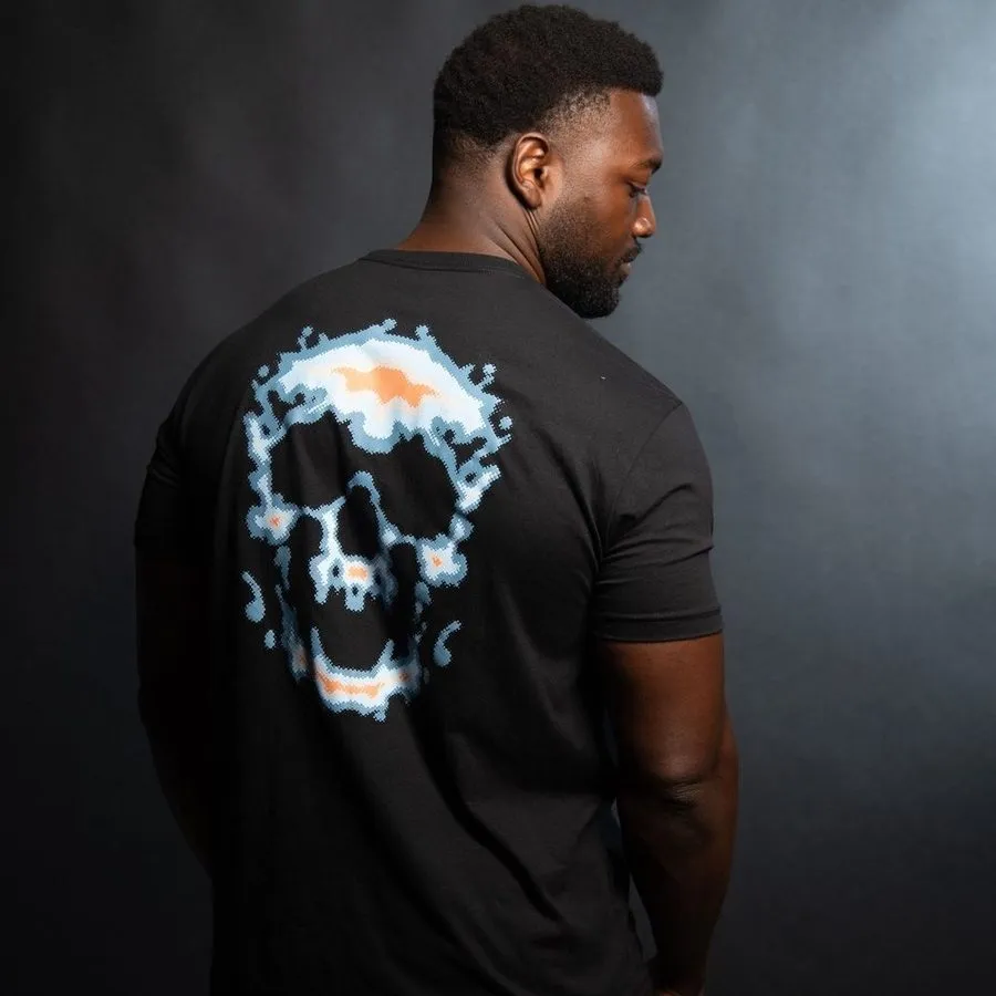 Infrared Skull T-Shirt - Black