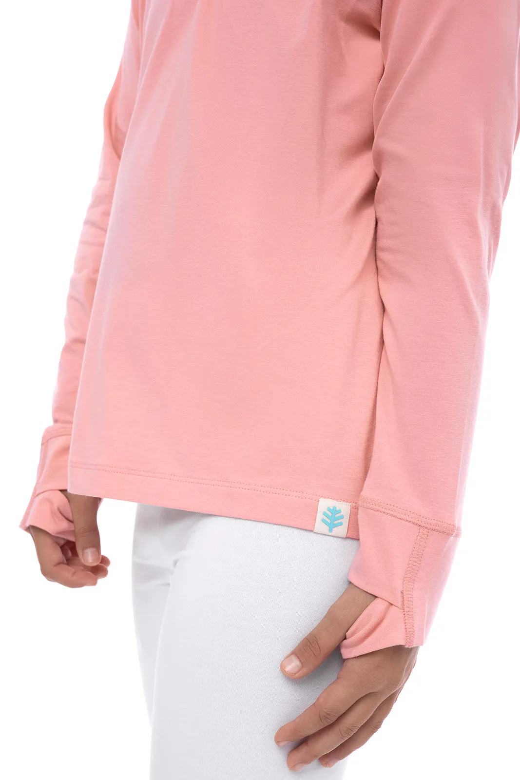 Kid's LumaLeo Long Sleeve T-Shirt | Peachy Pink