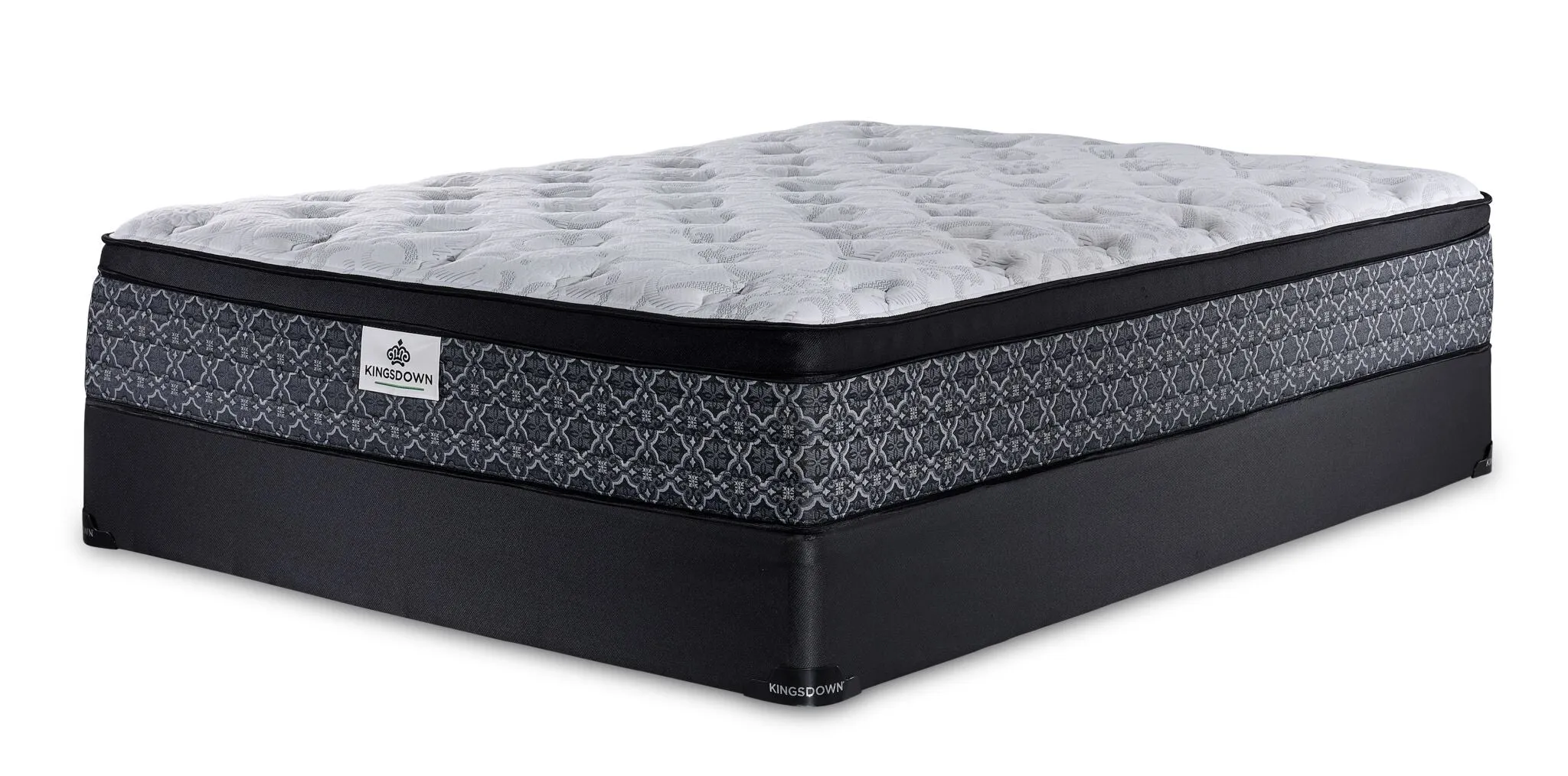 Kingsdown Percy Medium Euro Top Full Mattress and Boxspring Set