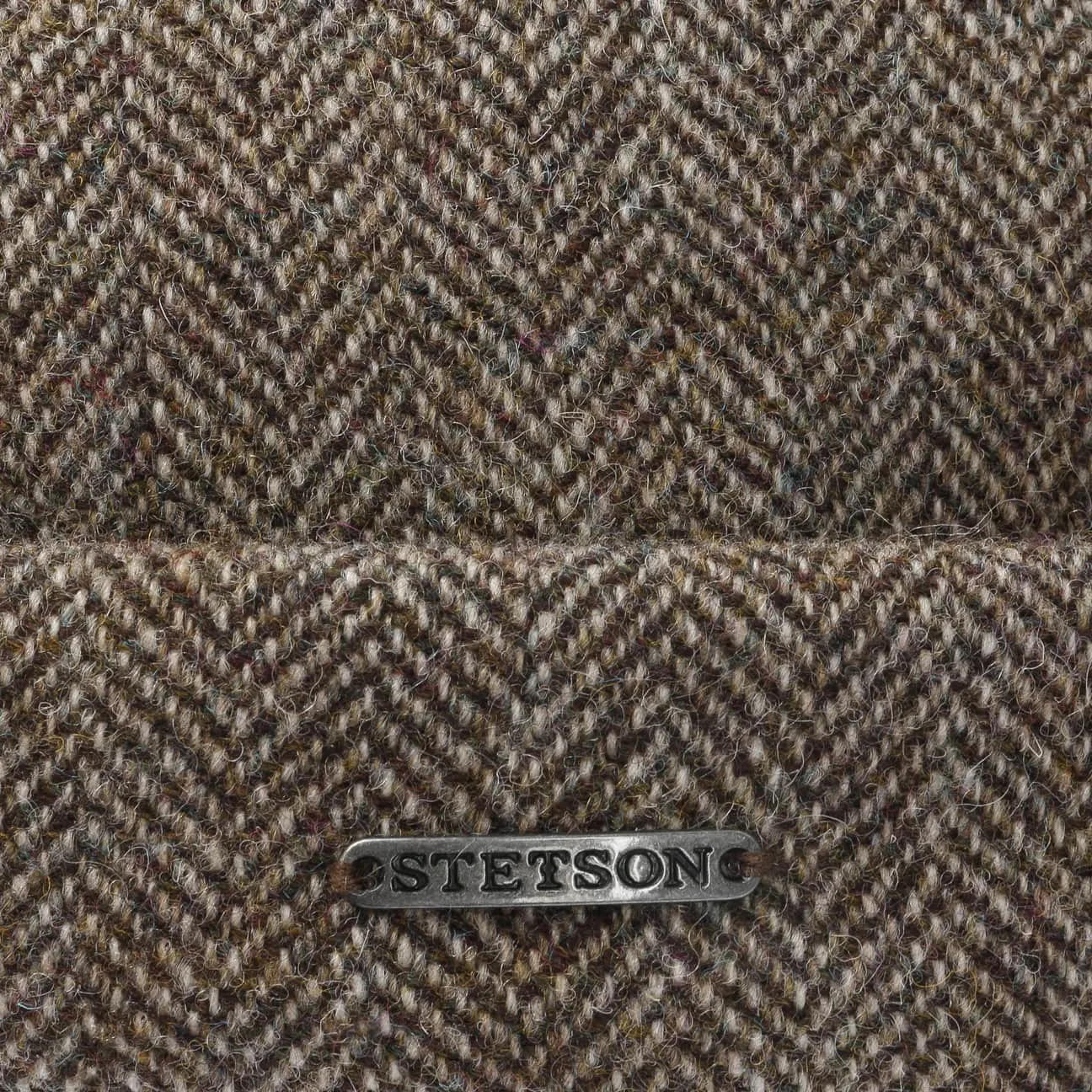 Lavoy Herringbone Wool Docker Hat by Stetson
