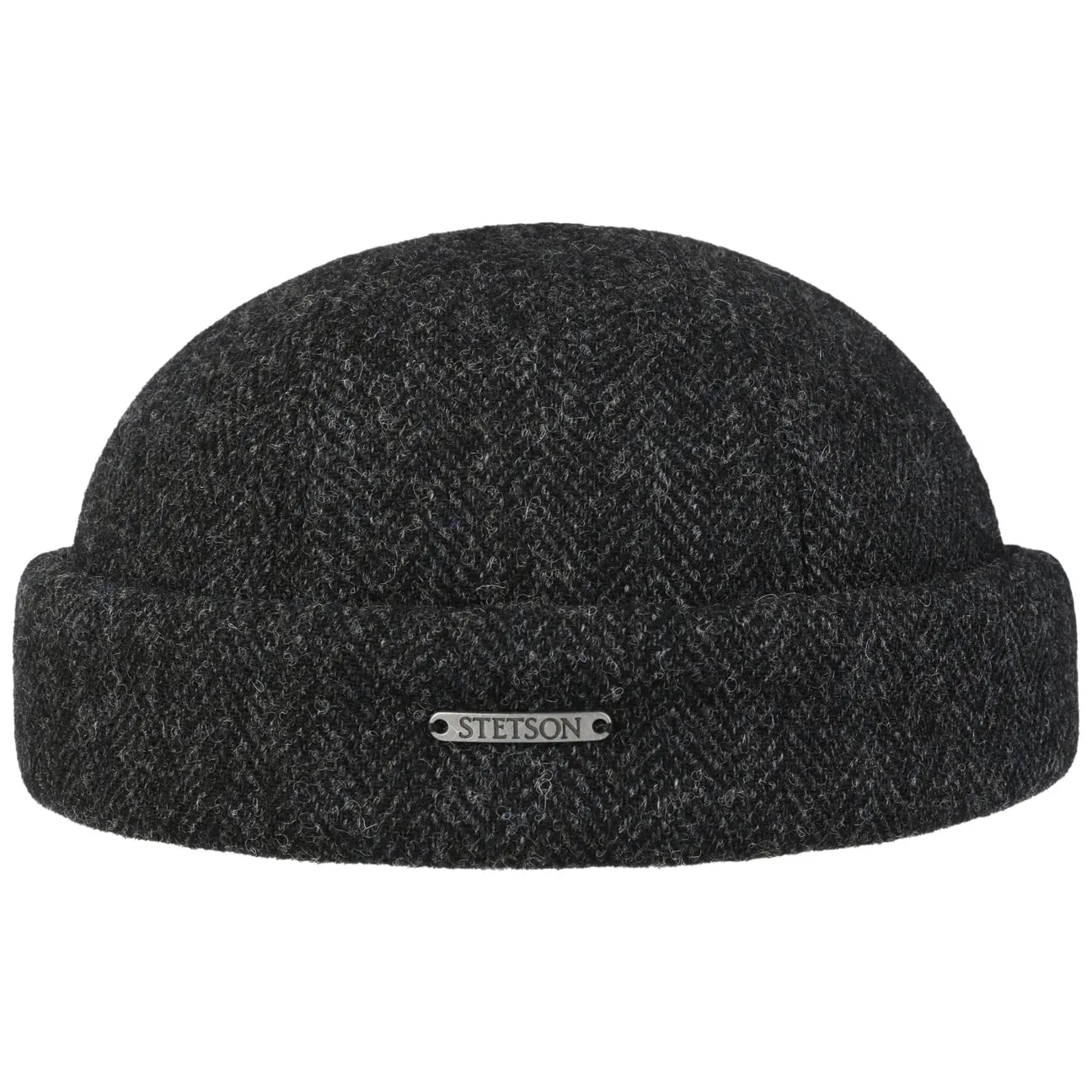 Lavoy Herringbone Wool Docker Hat by Stetson