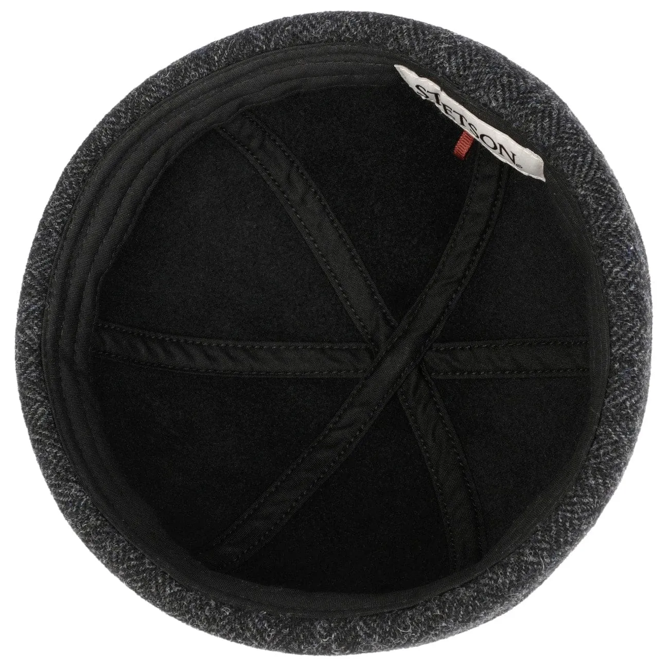 Lavoy Herringbone Wool Docker Hat by Stetson
