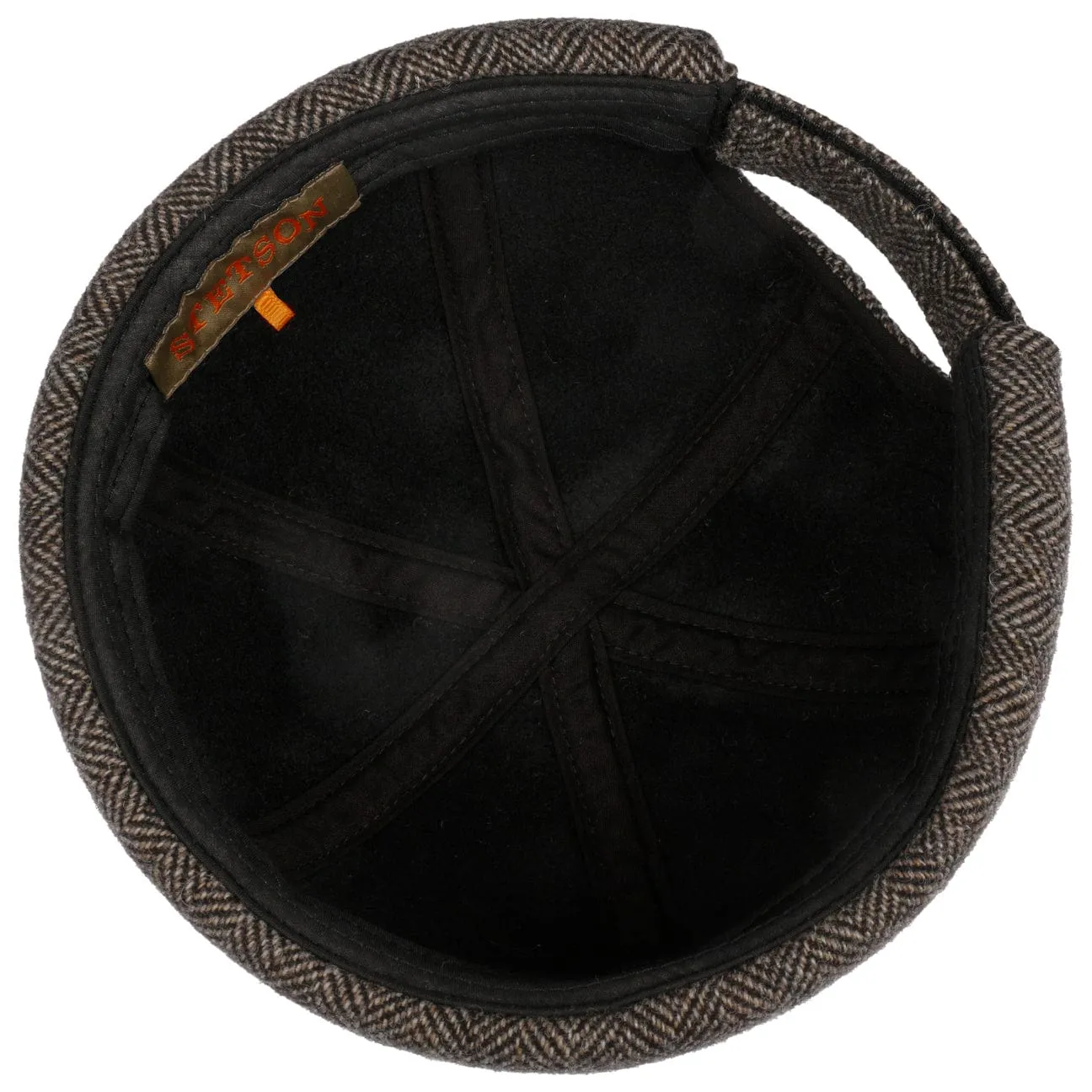 Lavoy Herringbone Wool Docker Hat by Stetson