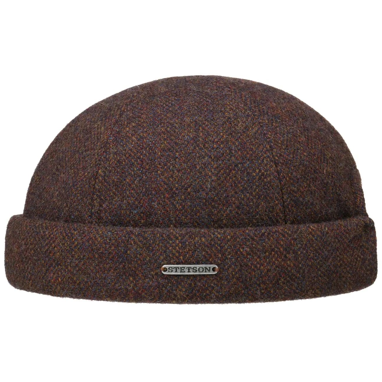 Lavoy Herringbone Wool Docker Hat by Stetson