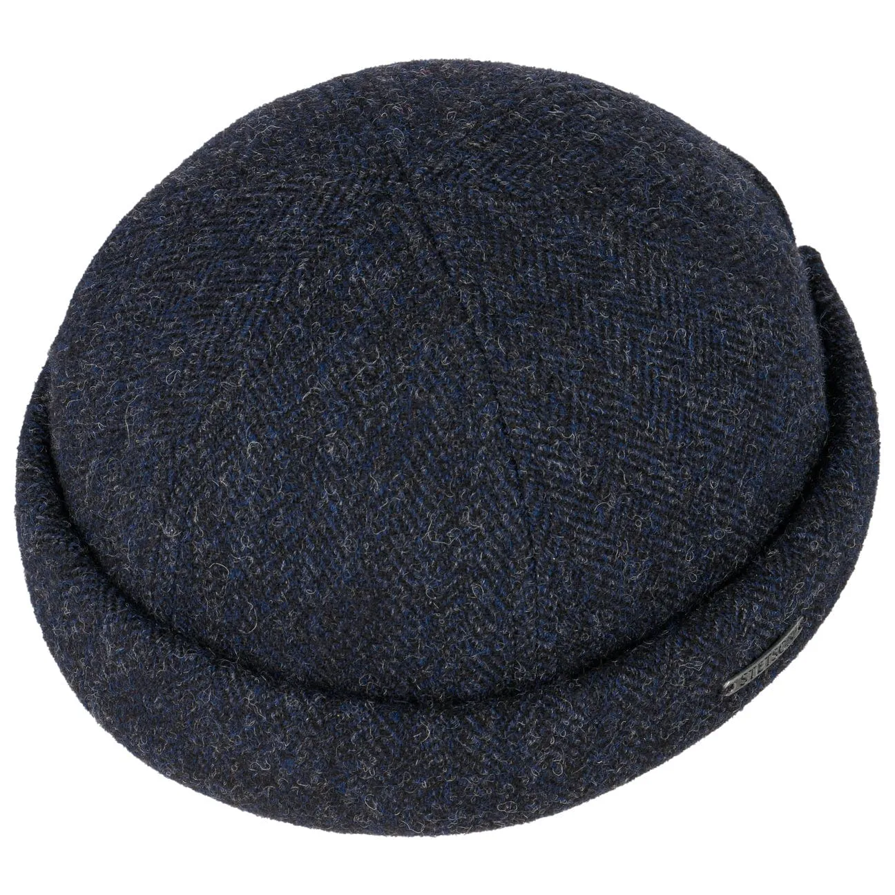 Lavoy Herringbone Wool Docker Hat by Stetson