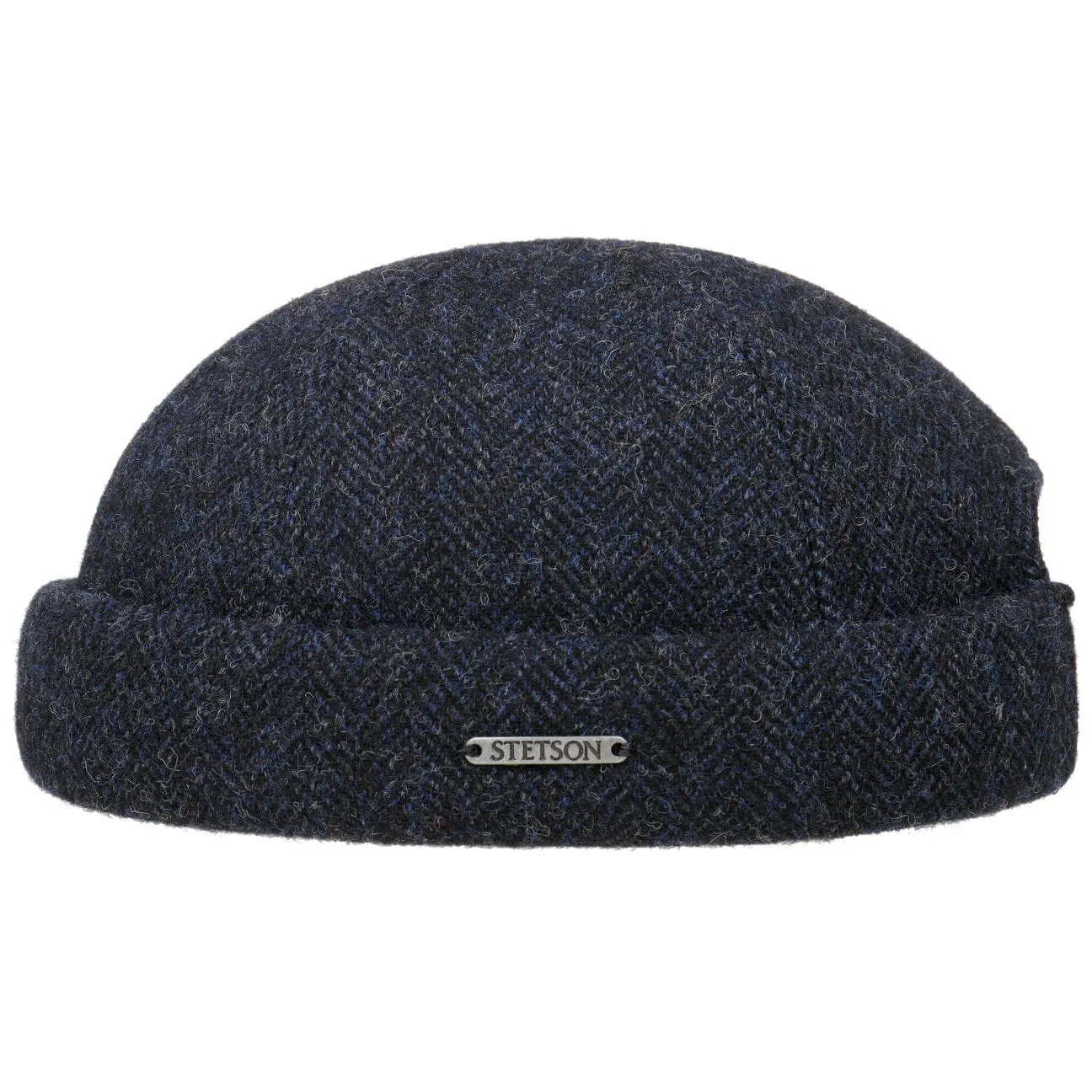 Lavoy Herringbone Wool Docker Hat by Stetson