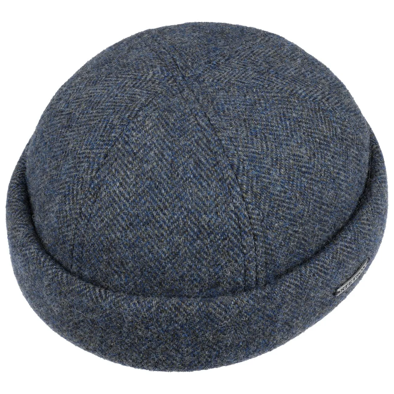 Lavoy Herringbone Wool Docker Hat by Stetson