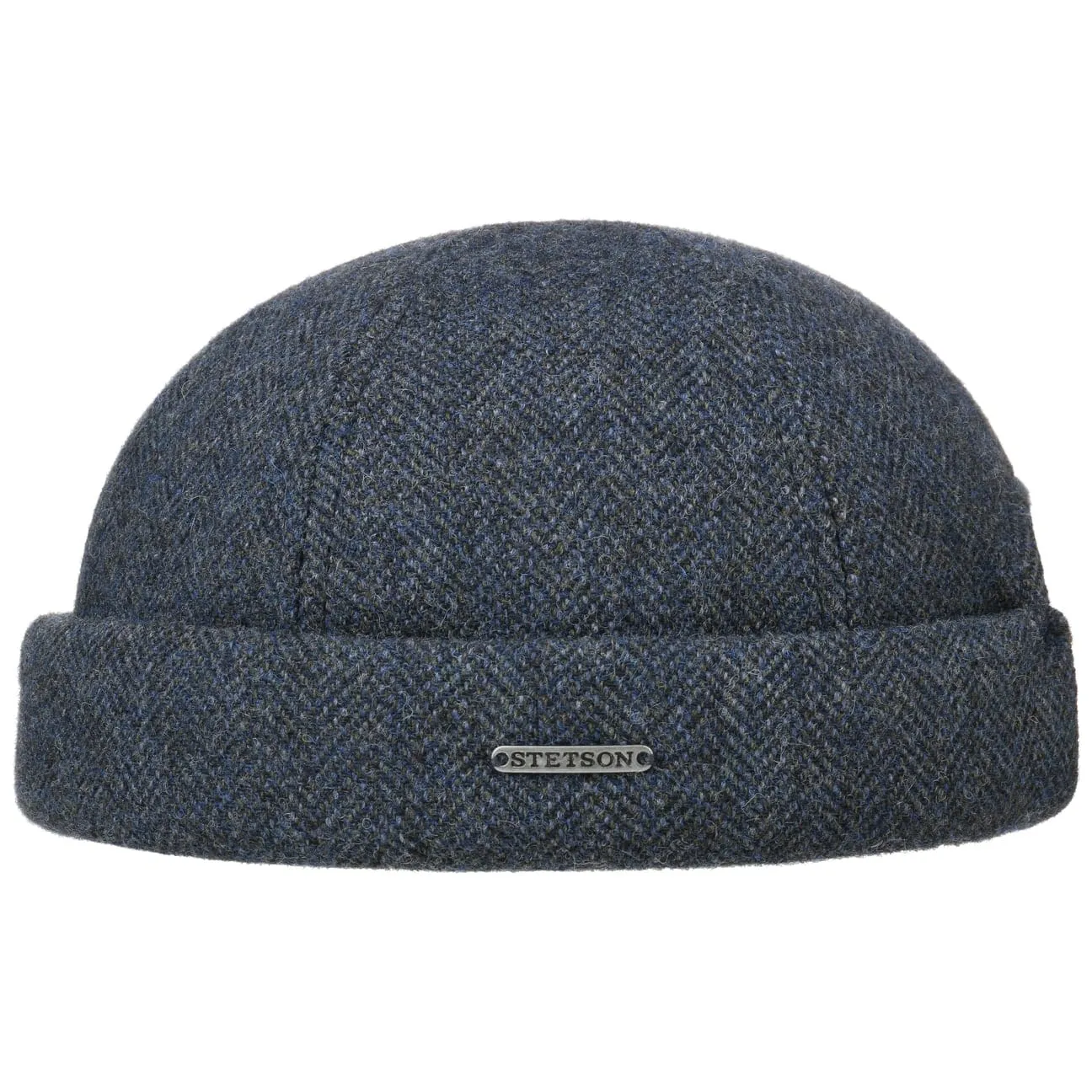 Lavoy Herringbone Wool Docker Hat by Stetson
