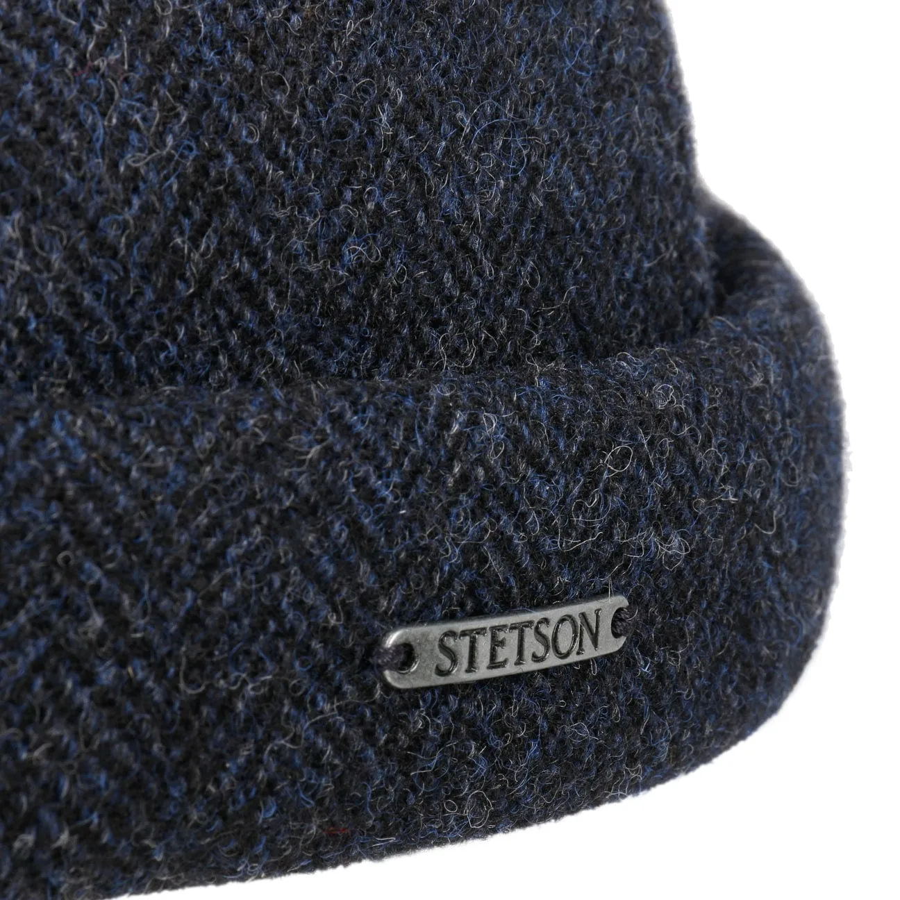 Lavoy Herringbone Wool Docker Hat by Stetson