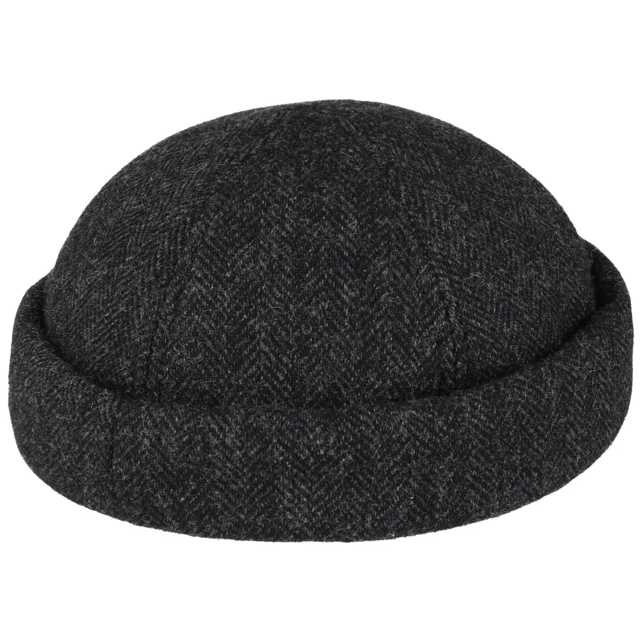 Lavoy Herringbone Wool Docker Hat by Stetson