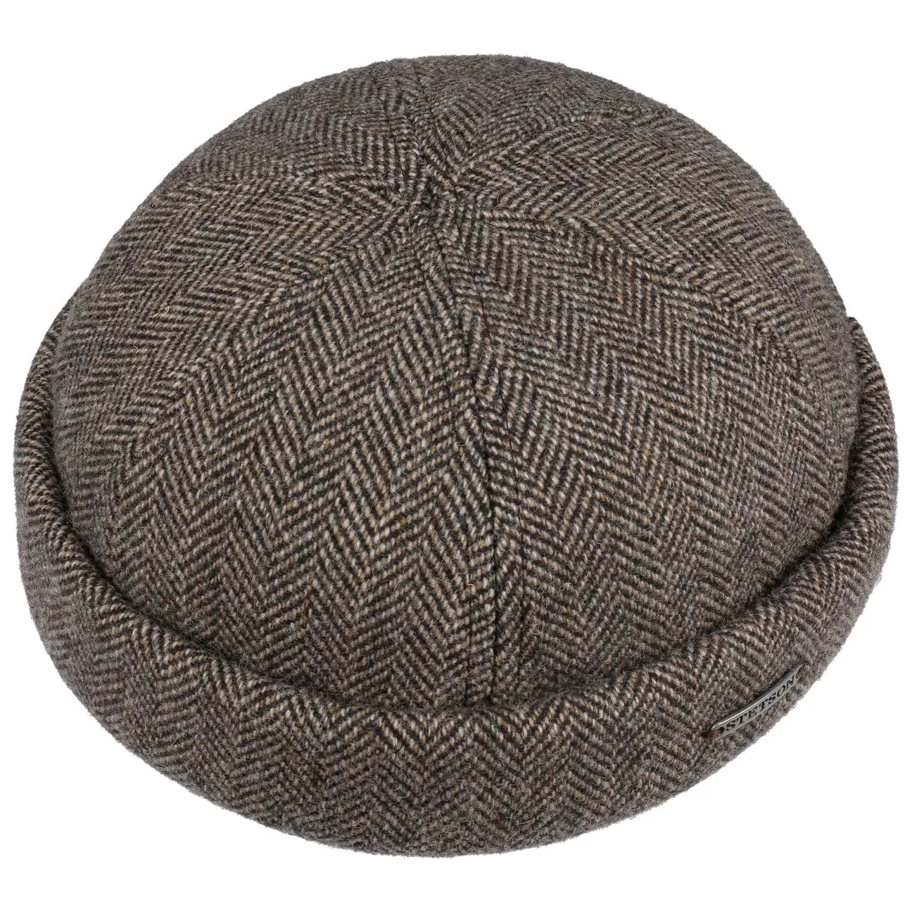 Lavoy Herringbone Wool Docker Hat by Stetson