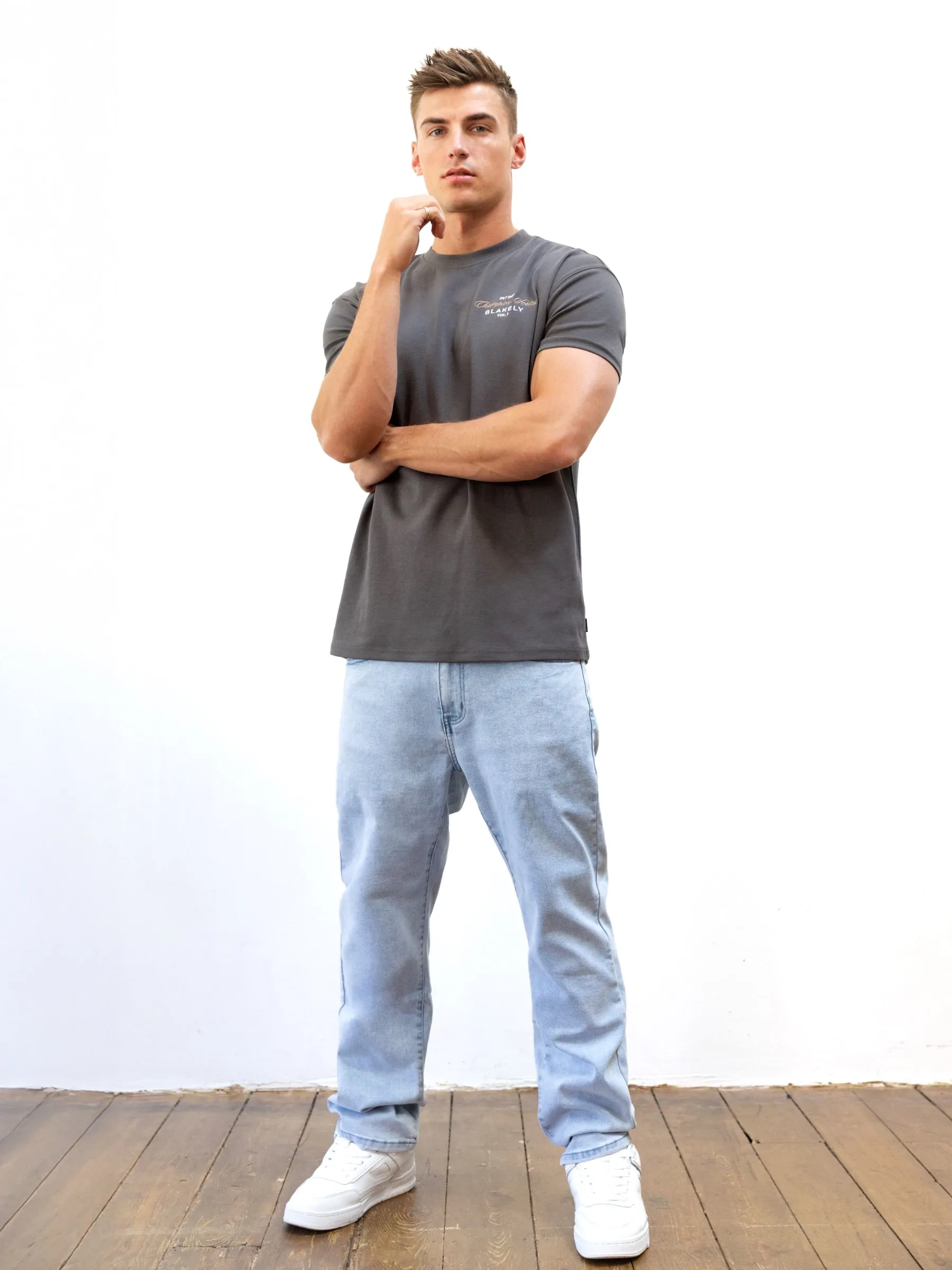 Legacy Relaxed T-Shirt - Charcoal