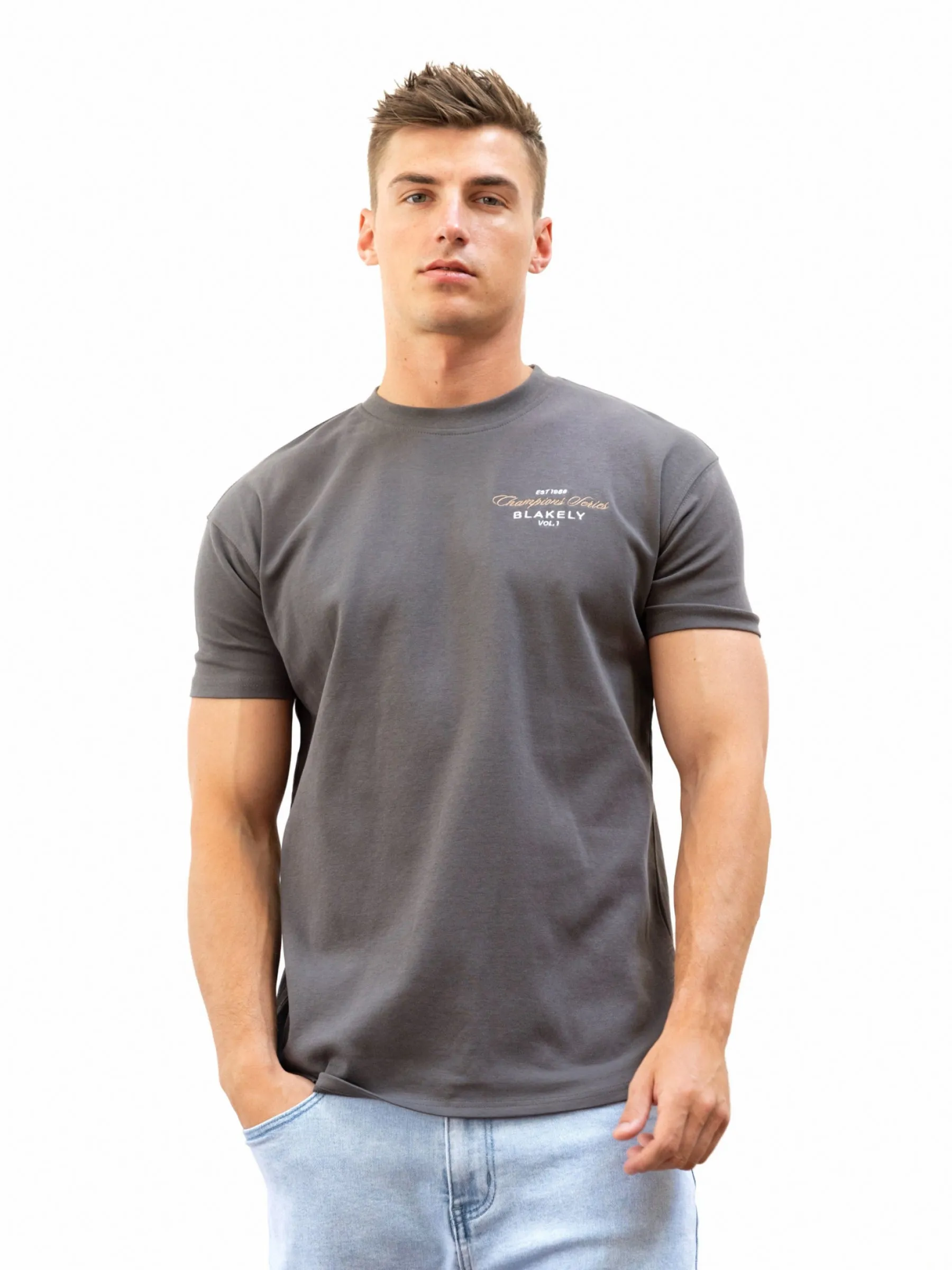 Legacy Relaxed T-Shirt - Charcoal