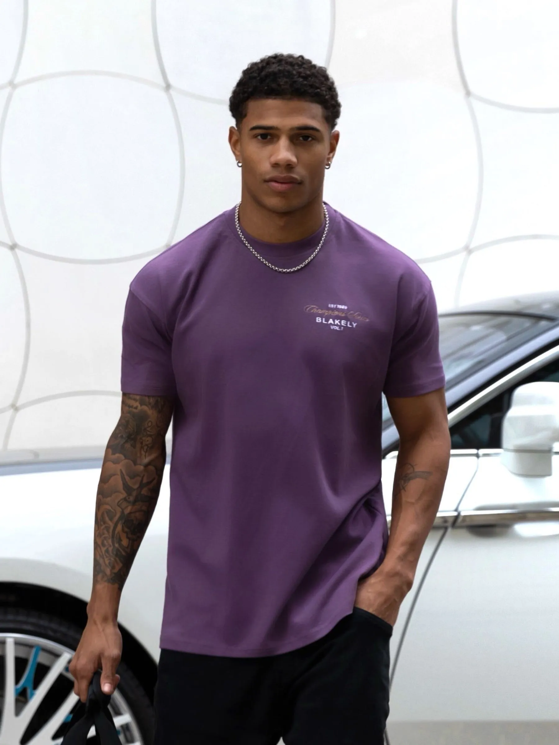 Legacy Relaxed T-Shirt - Mid Purple